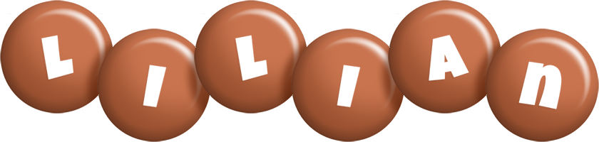 Lilian candy-brown logo
