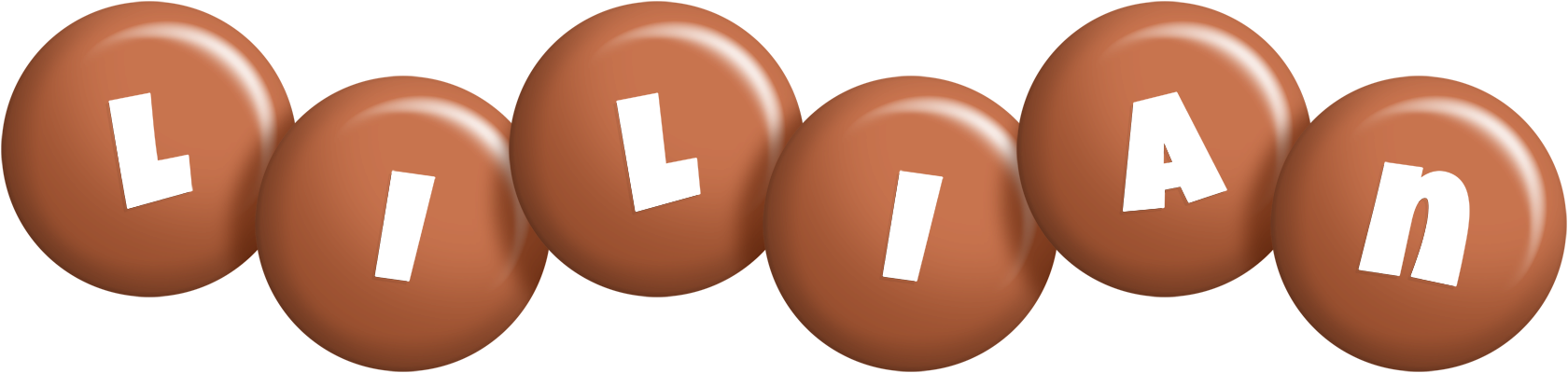 Lilian candy-brown logo