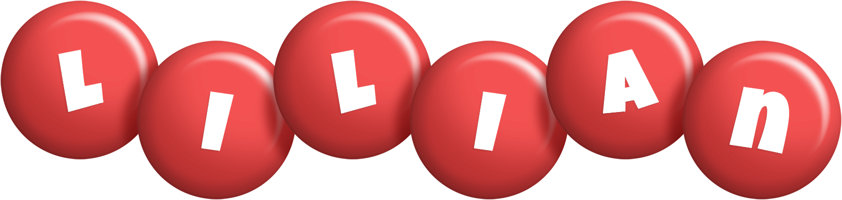 Lilian candy-red logo