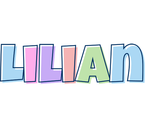 Lilian pastel logo