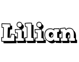 Lilian snowing logo