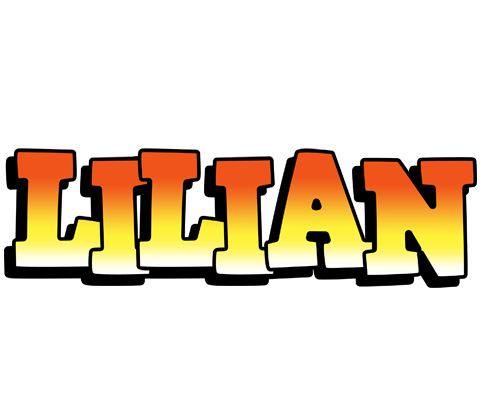 Lilian sunset logo