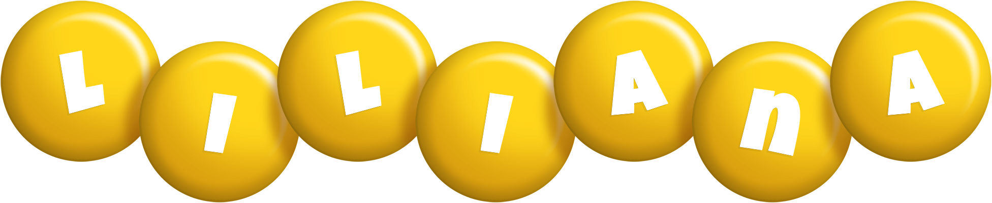 Liliana candy-yellow logo