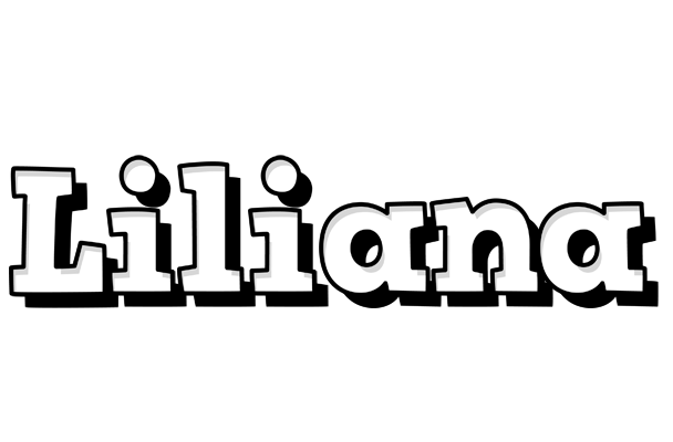 Liliana snowing logo