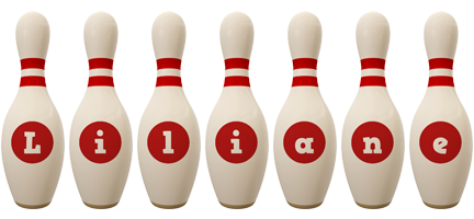 Liliane bowling-pin logo