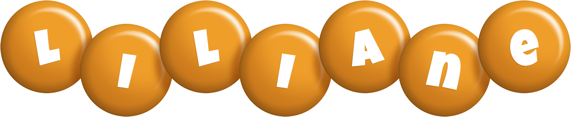 Liliane candy-orange logo