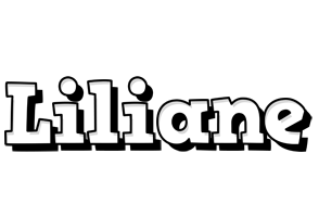 Liliane snowing logo