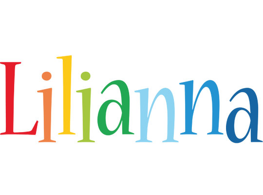 Lilianna birthday logo