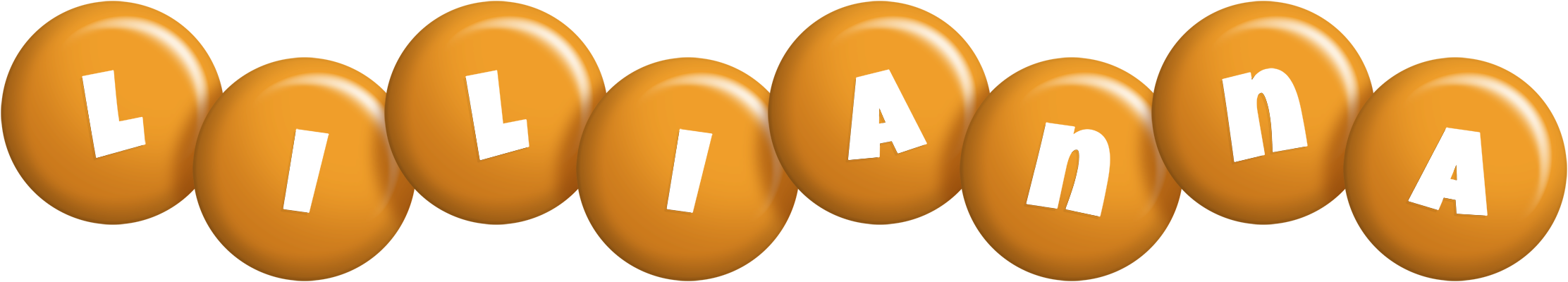 Lilianna candy-orange logo
