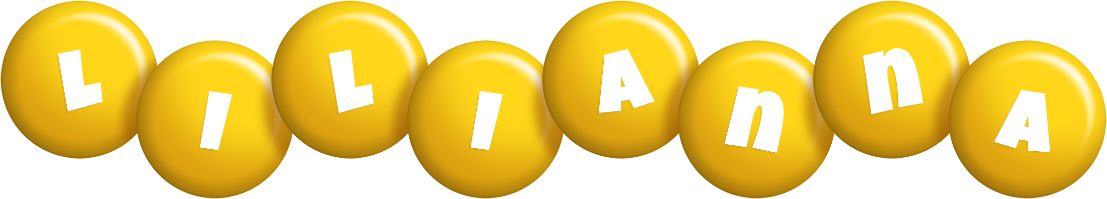 Lilianna candy-yellow logo