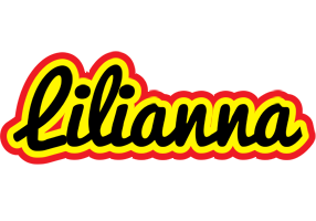 Lilianna flaming logo