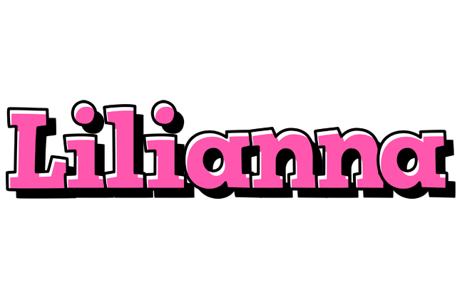 Lilianna girlish logo