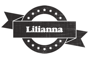 Lilianna grunge logo