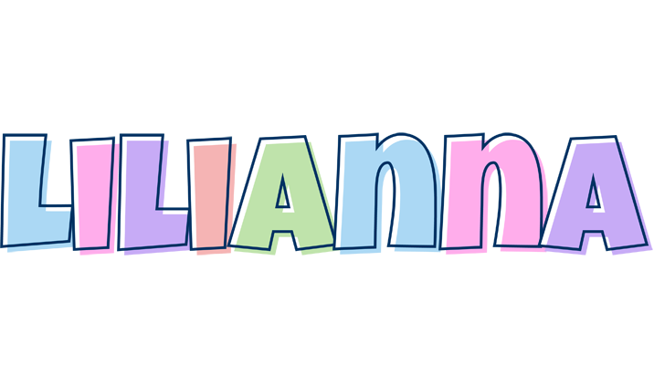 Lilianna pastel logo