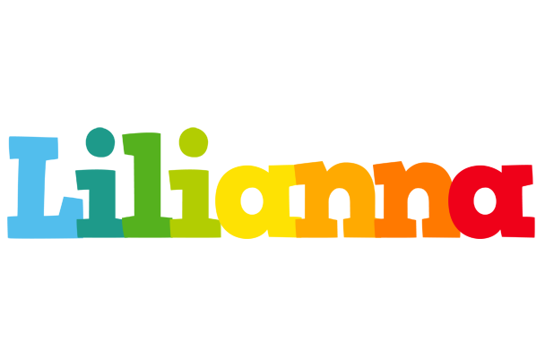 Lilianna rainbows logo