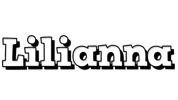 Lilianna snowing logo