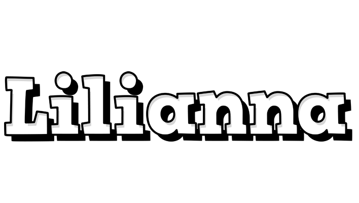 Lilianna snowing logo