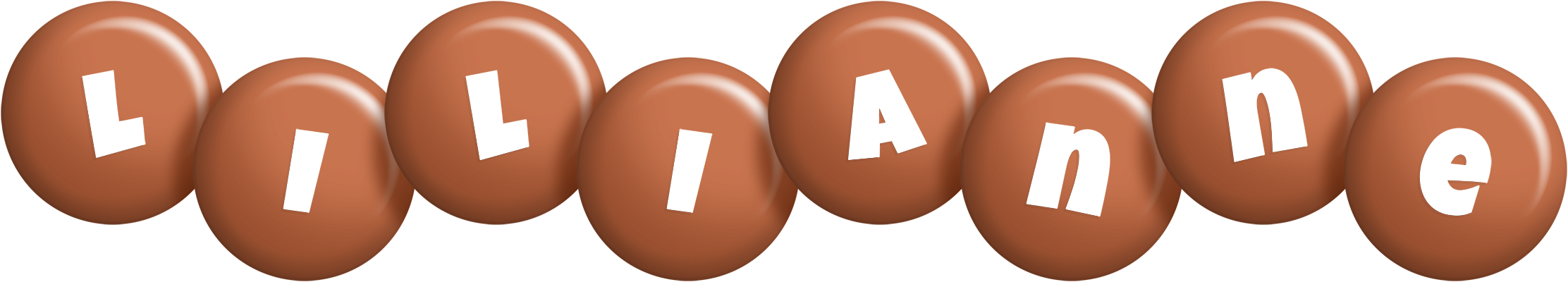 Lilianne candy-brown logo