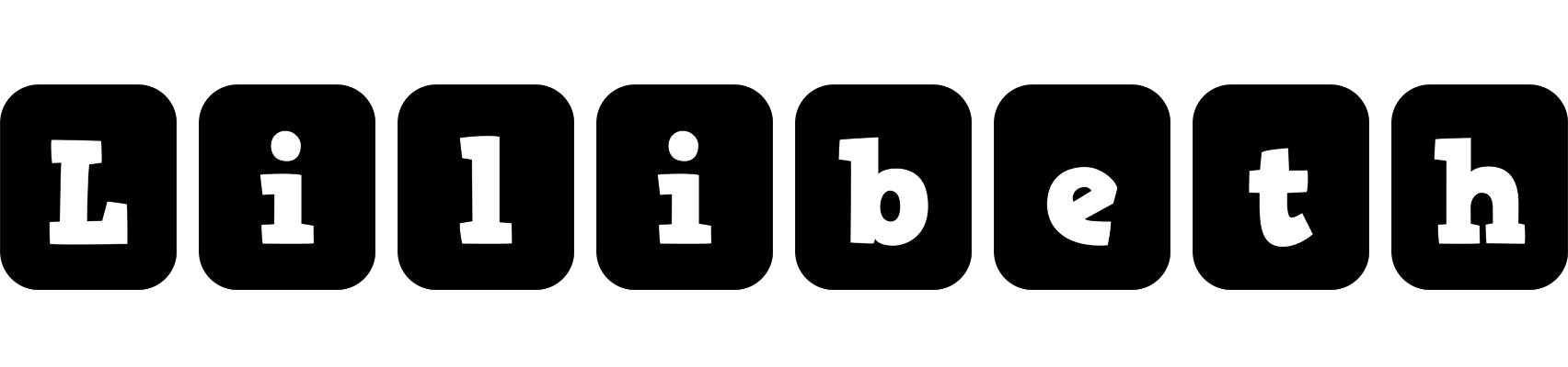 Lilibeth box logo