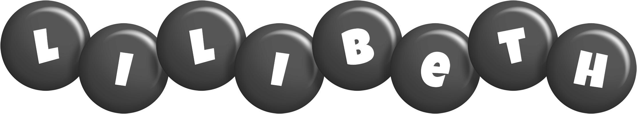Lilibeth candy-black logo