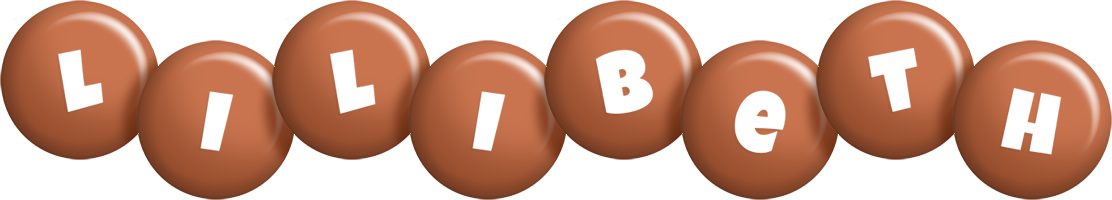 Lilibeth candy-brown logo