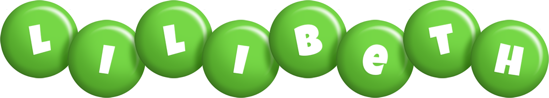 Lilibeth candy-green logo