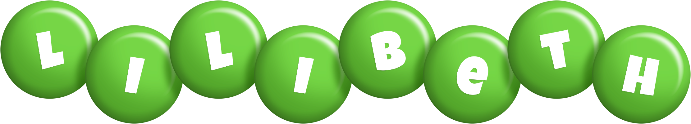 Lilibeth candy-green logo