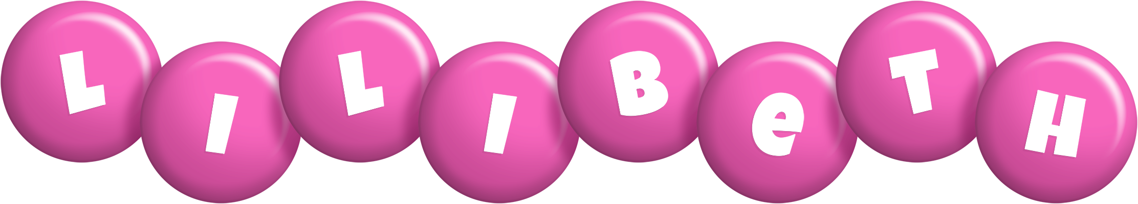 Lilibeth candy-pink logo