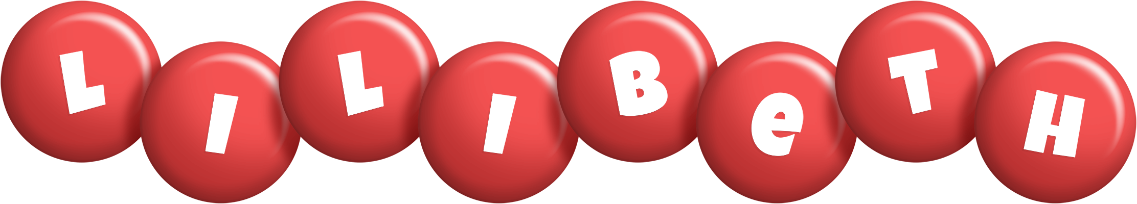 Lilibeth candy-red logo