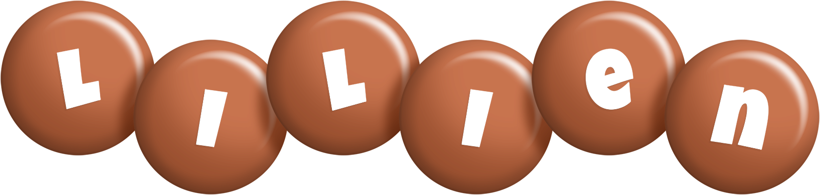 Lilien candy-brown logo