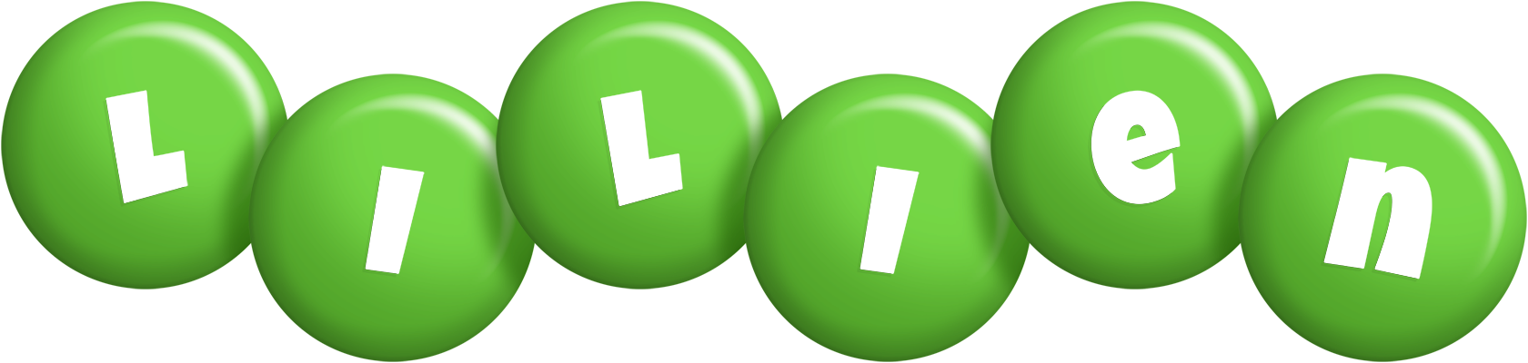 Lilien candy-green logo