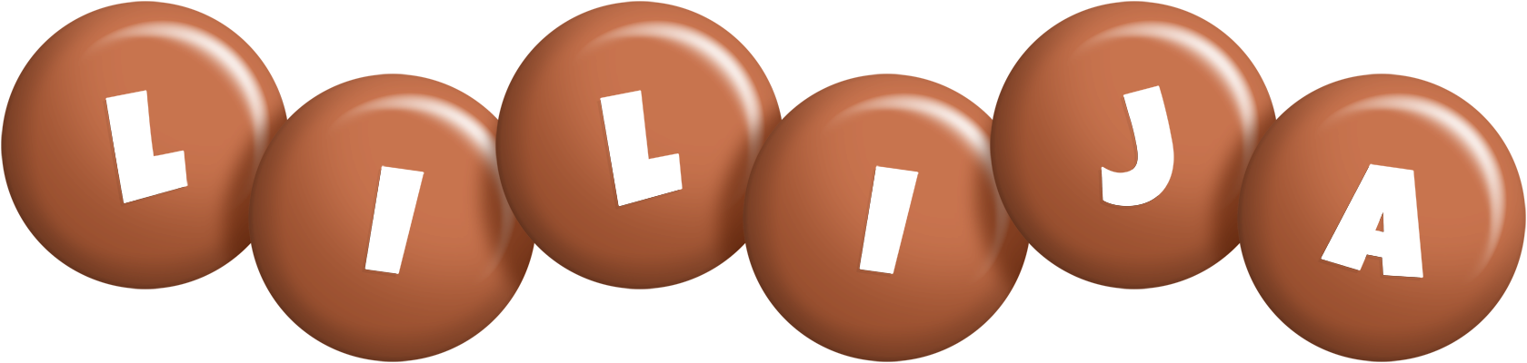 Lilija candy-brown logo