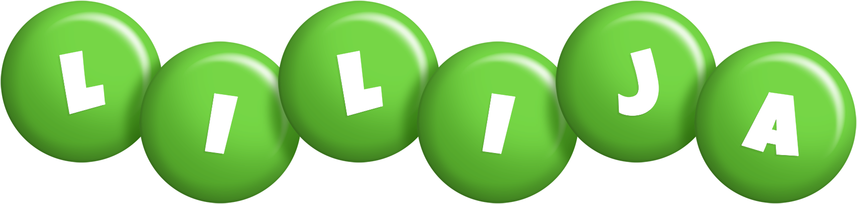 Lilija candy-green logo