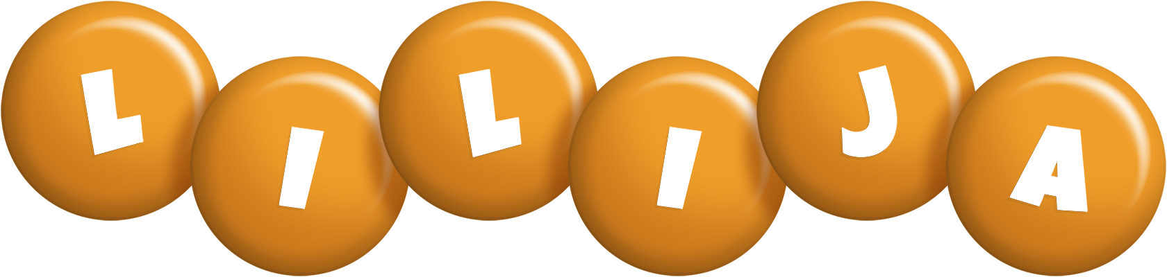 Lilija candy-orange logo