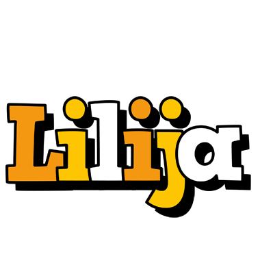 Lilija cartoon logo
