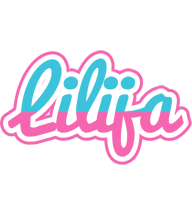 Lilija woman logo