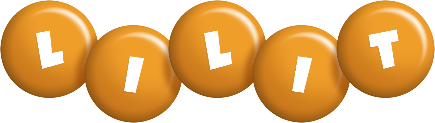 Lilit candy-orange logo