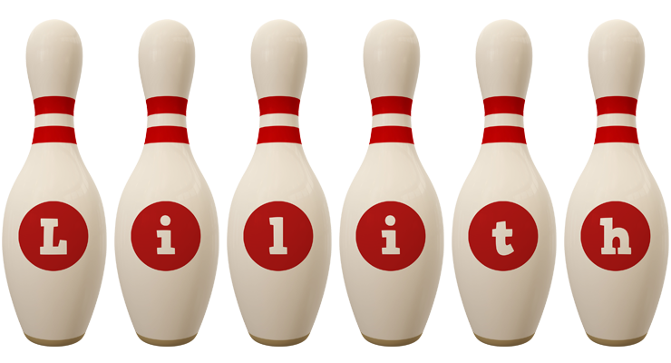 Lilith bowling-pin logo