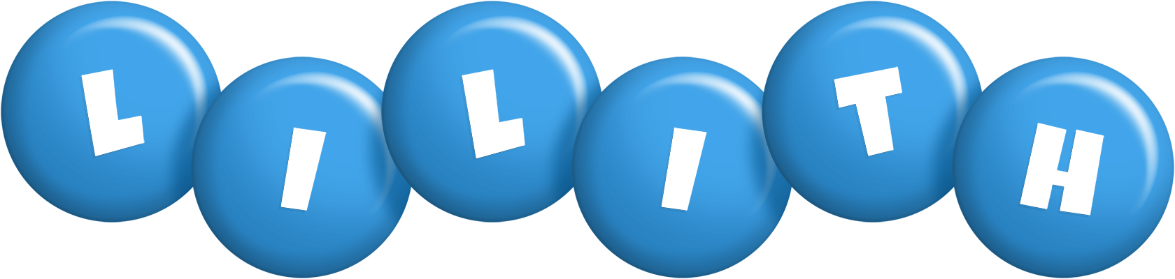 Lilith candy-blue logo