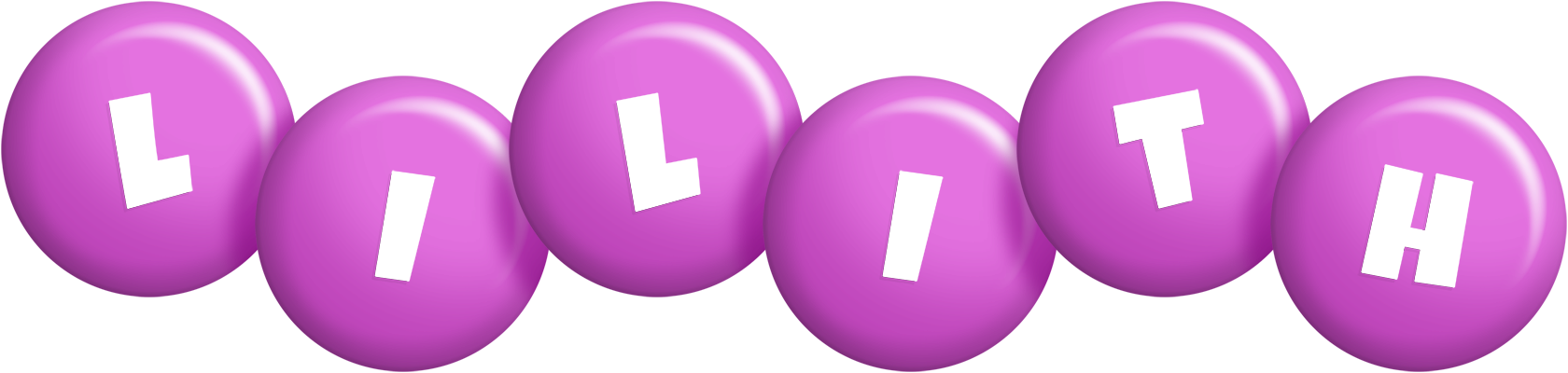Lilith candy-purple logo