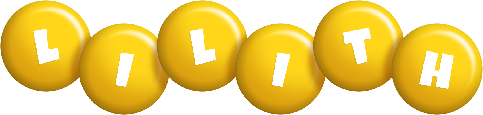 Lilith candy-yellow logo
