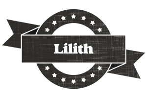 Lilith grunge logo