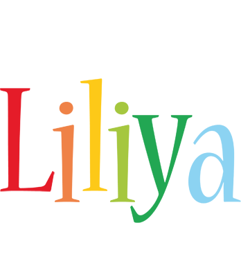 Liliya birthday logo