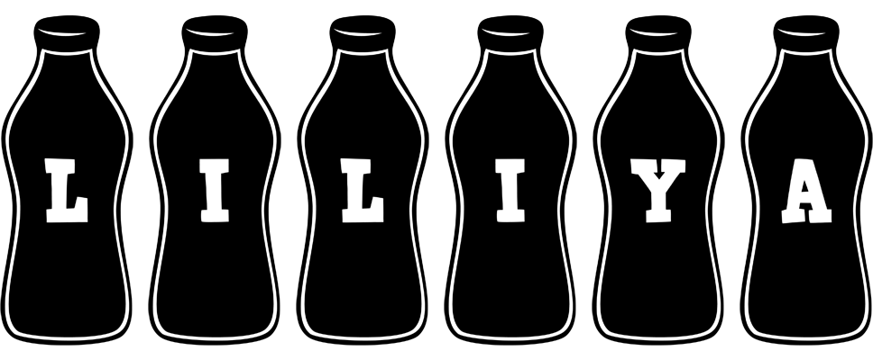 Liliya bottle logo