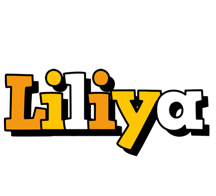 Liliya cartoon logo