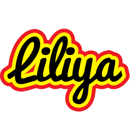 Liliya flaming logo