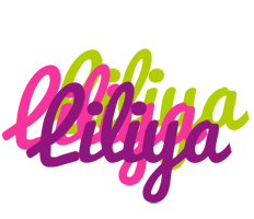 Liliya flowers logo