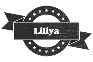 Liliya grunge logo