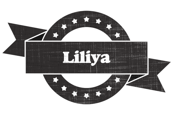 Liliya grunge logo
