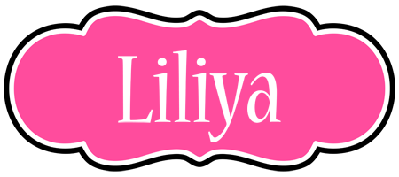 Liliya invitation logo